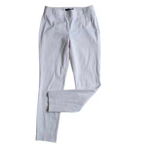 Etcetera Größe 2 Damen weiße dünne knöchelkurze Hose seitlicher Reißverschluss 28,5" Innennaht. - Bild 1 von 19