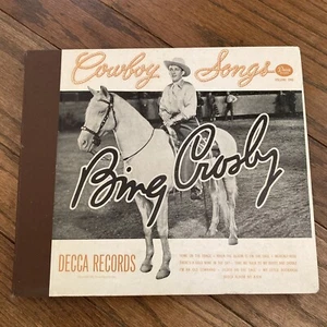 Bing Crosby - Cowboy Songs, Vol. I (V+ Shellac, 4 Record Set, Decca 514) - Picture 1 of 7