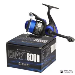 SEA FISHING REEL 1BB REEL WITH 20lb SEA FISHING LINE COAST 6000 FRONT DRAG - Picture 1 of 5