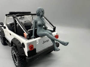 1/24 Scale Sexy Beach Girl Resin Figure Unpainted - Picture 1 of 8