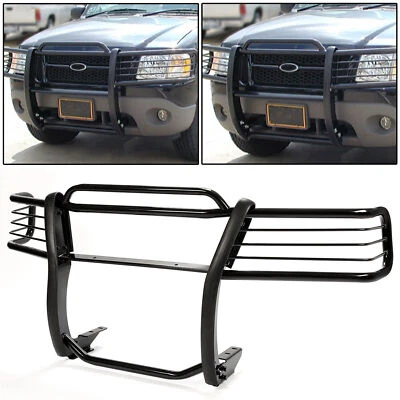 For Ford Explorer 4-Door 2002-2005 Black Steel Bumper Grille Brush Guard - Imagem 1 de 4
