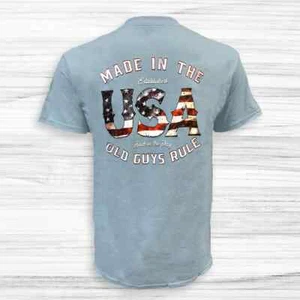 OLD GUYS RULE t shirt made in the USA OG2147 - Picture 1 of 5