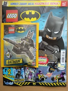 LEGO BATMAN 2/2023 + BATMAN WITH JET PLANE/ limited edition minifigure - Zdjęcie 1 z 1