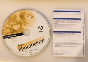 CD Adobe PhotoDeluxe 2.0 per Windows e Mac - Foto 1 di 1