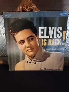 ELVIS PRESLEY ORIGINAL 1960 LP ELVIS IS BACK  - Imagen 1 de 9