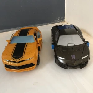 Transformers AoE One Step x2- Lockdown Lamborghini Aventador Bumblebee Chevy 9” - Picture 1 of 16