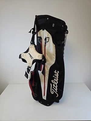 Titleist Carry/Stand Golf Bag 4 Way Red/black/white TST8395 - Image 1 of 4