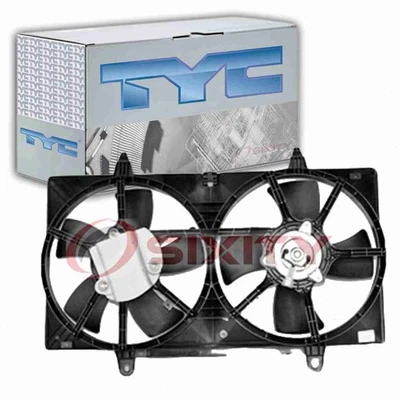 Conjunto de ventilador condensador y radiador doble TYC para Nissan Altima 2002-2006 2,5 L hk Foto 1 de 4