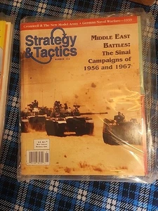 Strategy & Tactics  #226 w/Middle East Battles - The Sinai Campaigns Of 1956 BG4 - Picture 1 of 3