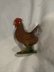 Schleich D-73527 Hen Toy Animal Figurine 2 Inches - Picture 1 of 15