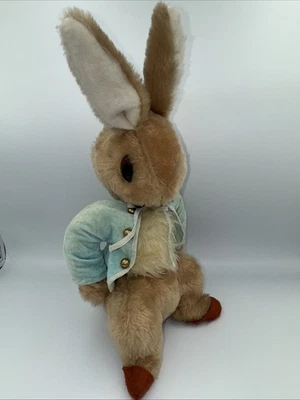 Vtg EDEN Beatrix Potter Peter Rabbit Plush 15” Bunny Cottontail Old - Image 1 of 4