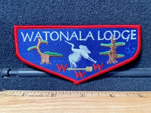 Boy Scout OA Flap Watonala Lodge 169 S-12 BSA PATCH - Foto 1 di 5