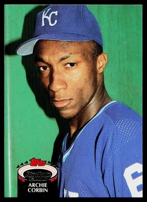 1992 Stadium Club Archie Corbin #473 Kansas City Royals - Image 1 of 2