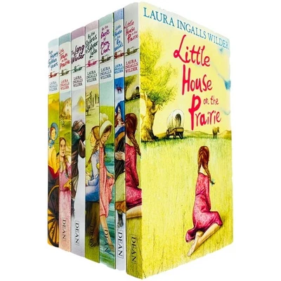 Little House on the Prairie 7 Books Set By Laura Ingalls Wilder -Ages 7-9 - PB - Image 1 of 2