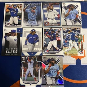 Vladimir Guerrero Jr Lot 10 Topps Bowman Chrome Refractor MLB Toronto Blue Jays - Bild 1 von 3