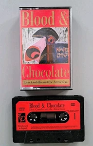 Elvis Costello & the Attractions - Blood & Chocolate UK Audio Cassette ~ Album - Picture 1 of 12