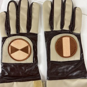 Star Wars Boba Fett Disfraz Cosplay Rojo Beige Negro Guantes - Imagen 1 de 7