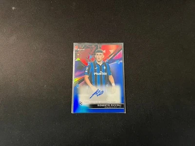 2021-22 Topps Finest UEFA Champions League Autograph Blue #Roberto Piccoli /150 - Image 1 of 2