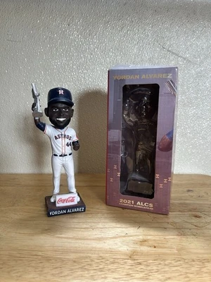 Campeón de la ALCS 2021 Bobblehead Houston Astros Yordan Álvarez Nuevo en caja Foto 1 de 4