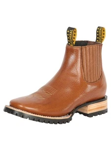 Men’s Ankle Boots Bovine Leather Privo Martell 'El General' 45344 - Picture 1 of 4
