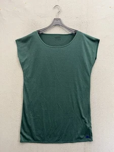 Patagonia Responsibili-Tee Cover Up Women’s Large Green Lightweight - Picture 1 of 8