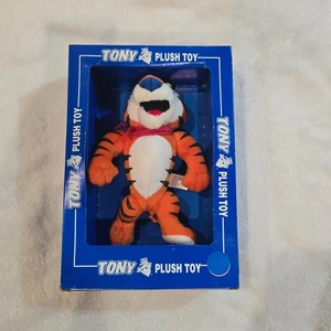 Tony the Tiger 1997 Kellogg Frosted Flakes 8" Plush Toy in Original Box Vintage - Picture 1 of 5