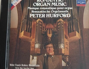 PETER HURFORD - Romantic Organ Music - CD Exc Cond! Argo West Germany - Imagen 1 de 2