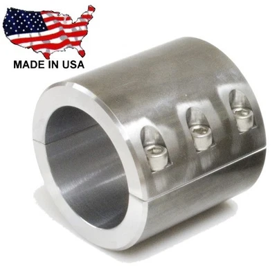 Universal 2.25" Steel Bar Clamps 6 Bolt Weldable Cage Roll Bar Rack Fabrication - Image 1 of 4