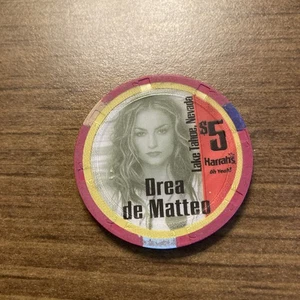 $5 harrahs  Drea casino chip obsloete - Picture 1 of 2