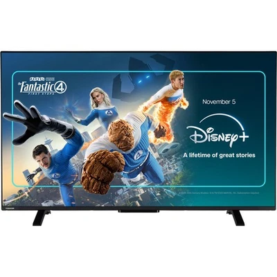 Toshiba 55UV2F53DBU 55 Inch LED 4K Ultra HD Smart TV Bluetooth WiFi - Image 1 of 4