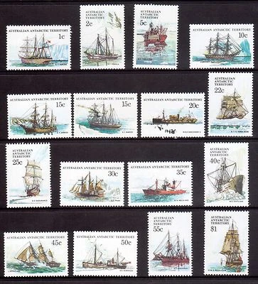 AUST ANTARCTIC 1979 Набор Кораблей MUH отсутствует 15c Утро - Изображение 1 из 2