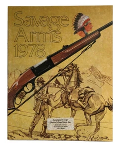1978 Savage Arms Gun Catalog ShotGuns , Rifles & Accessories - Picture 1 of 4