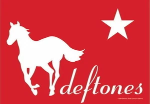 DEFTONES AUFKLEBER STICKER # 8 WHITE PONY 7x5cm - Picture 1 of 1