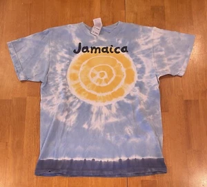 Vintage Y2k Jamaica Tie Dye Shirt Medium - Bild 1 von 6