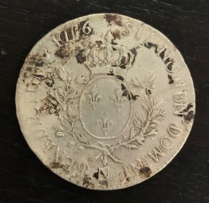 Louis XVI ECU Of Branches D 'ol Olivier 1776 N Montpellier - Picture 1 of 2