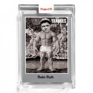 2021 Topps Project70® #107 ⚾️ 1970 Babe Ruth by Ron English ⚾️ New York Yankees - Picture 1 of 2