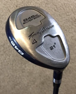 Tommy Armour 845 iw Silver Scot 21 Degree Graphite Reg Flex RH #4 Hybrid - Picture 1 of 12