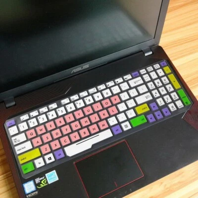 keyboard skin for ASUS ROG Strix GL553VD GL553VE ZX53VW FX753VE GL753VD GL753VE - Image 1 of 4