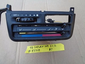1996 saturn sc1 heater control temperature 83710 b7 climate  - Picture 1 of 8
