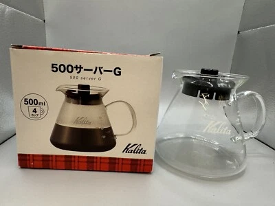 Kalita 300 G Server || 300ml Clear Glass || Japan || New - Imagem 1 de 4