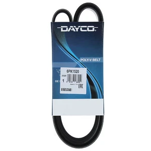 Cinghia Poly-V Dayco Ausiliaria per Auto/LCV Ford Seat Skoda VW 6PK1520 - Imagen 1 de 2