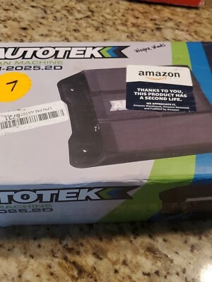 AUTOTEK MM-2025.2D  2000 Watt Compact Bridgeable 2 Channel Amplifier - Image 1 of 4