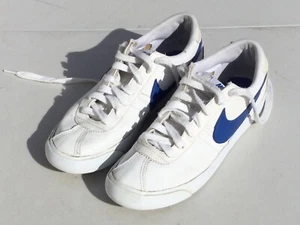 2012 Nike Bruin Shoes-White / Blue Men's Sz.9 Sneakers-Indonesia - Clean - Picture 1 of 12