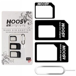 1. ud. Adaptador de targetas SIM / MICRO / NANO NOOSY - Zdjęcie 1 z 1