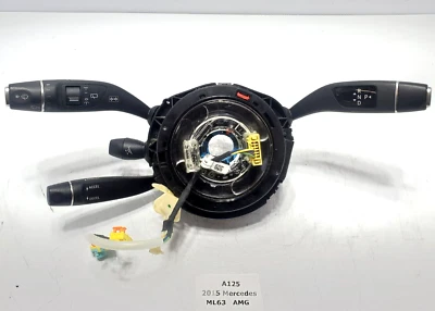 ✅ 2012-2019 OEM Mercedes W166 ML63 AMG Columna de Dirección Interruptor Reloj Muelle Negro Foto 1 de 4