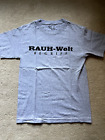 Rwb Rauh-welt Begriff X Illest Porsche Gray T-shirt Black Logo Size Small Mint