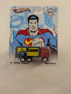 Hot Wheels Premium Nostalgic Brands DC Comics Hiway Hauler Bizarro Real Riders - Picture 1 of 2