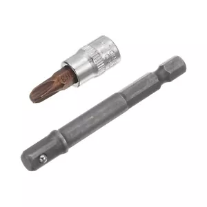 PH2 Phillips Bit Socket, 1/4" Square Drive CR-V Sockets, S2 Steel Bits 1.5" - Picture 1 of 1