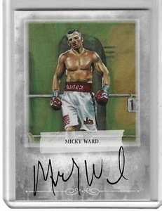 2010 Sports Kings Round One Boxing Autograph #A-MW1 Micky Ward Silver - Picture 1 of 2
