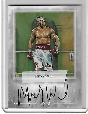 2010 Sports Kings Round One Boxing Autograph #A-MW1 Micky Ward Silver  - Image 1 of 2